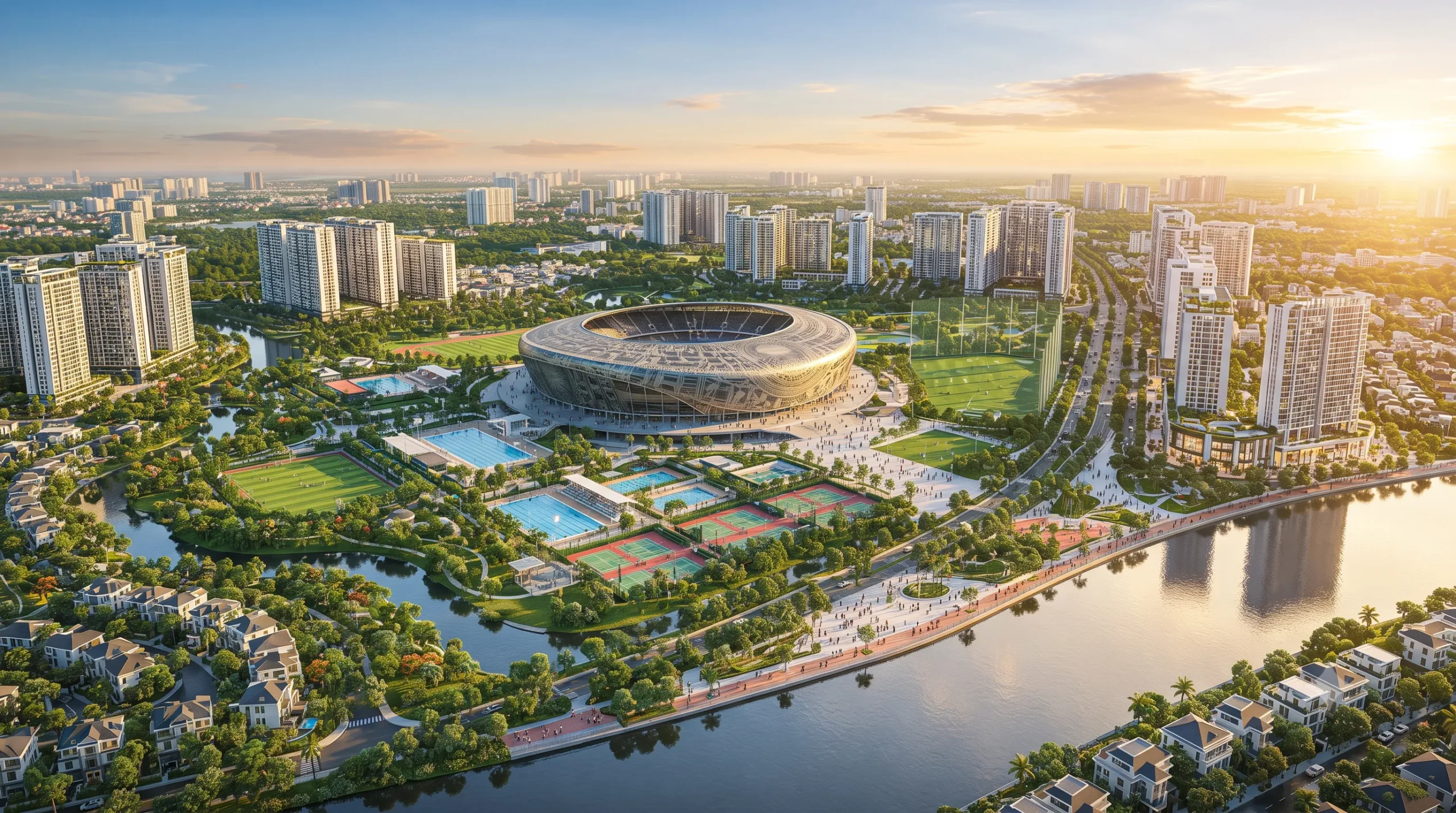 Toàn cảnh đại đô thị Vinhomes Olympic